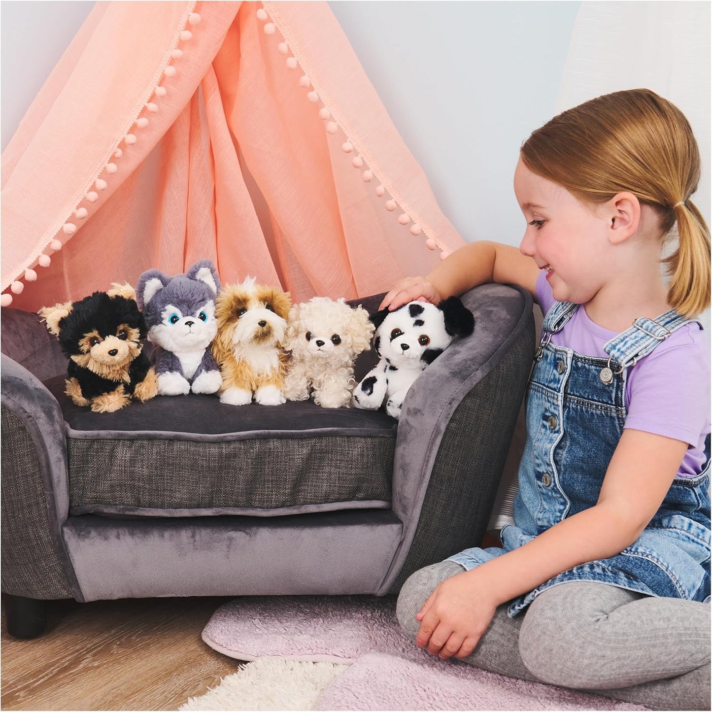 The World’s Cutest Dog, Boo & Friends Collection Yorkie Puppy, Stuffed Animal for Ages 1 and Up, 5”